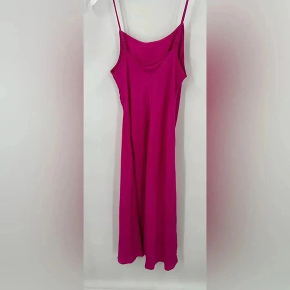 NEW Farm Rio Slip Midi Pink Dress Size Large B546 - Picture 4 of 4